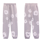 Caleb – Completo con Felpa Floreale a Maniche Lunghe e Pantaloni a Gamba Larga