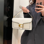 Borsa a Tracolla Minimalista da Donna | Scomparti Multipli e Stile Neutro