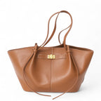 LYRA – Borsa a mano grande in pelle PU nera
