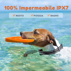 Collare per Addestramento Cani Elettrico con Telecomando – Impermeabile, 16 Livelli di Stimolazione, Portata 1000m, Modalità Beep e Vibrazione