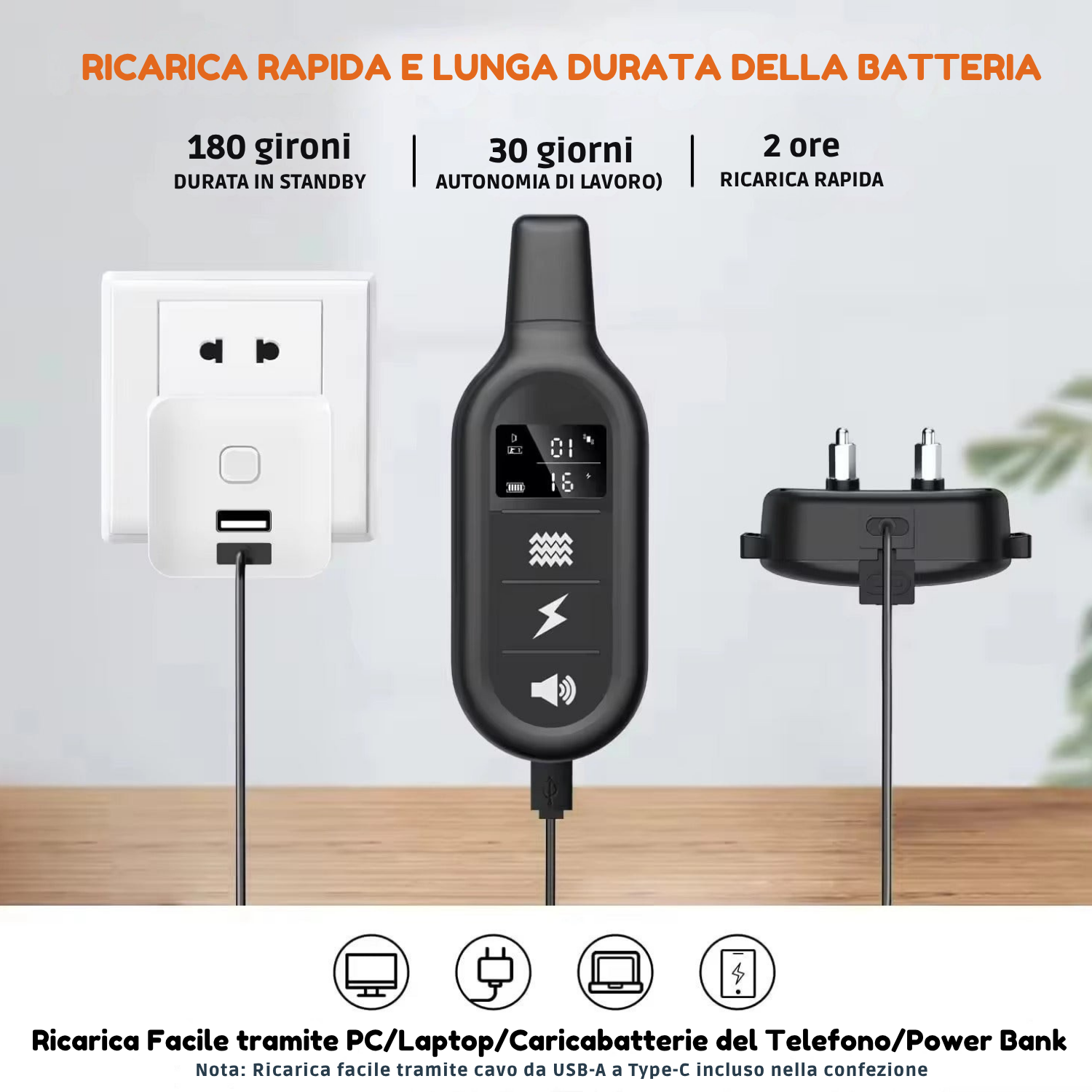 Collare per Addestramento Cani Elettrico con Telecomando – Impermeabile, 16 Livelli di Stimolazione, Portata 1000m, Modalità Beep e Vibrazione