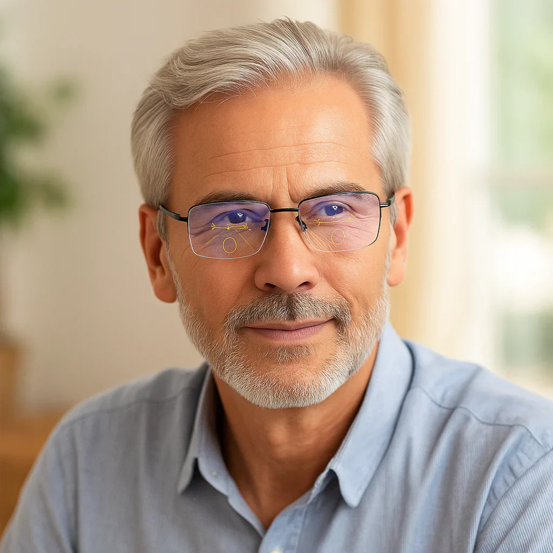 Occhiali Progressivi Intelligenti Tedeschi – Visione Chiara e Confortevole a Tutte le Distanze