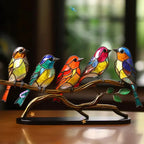 Decorazione per finestra a forma di uccello