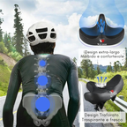 Sella per Bici Ultra-Comfort con Imbottitura Ergonomica e Design Traspirante – VeloraRide
