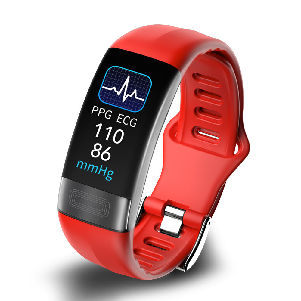 Braccialetto intelligente per la misurazione della pressione sanguigna | ECG, frequenza cardiaca, saturazione di ossigeno e monitoraggio del sonno - approvato dalla FDA
