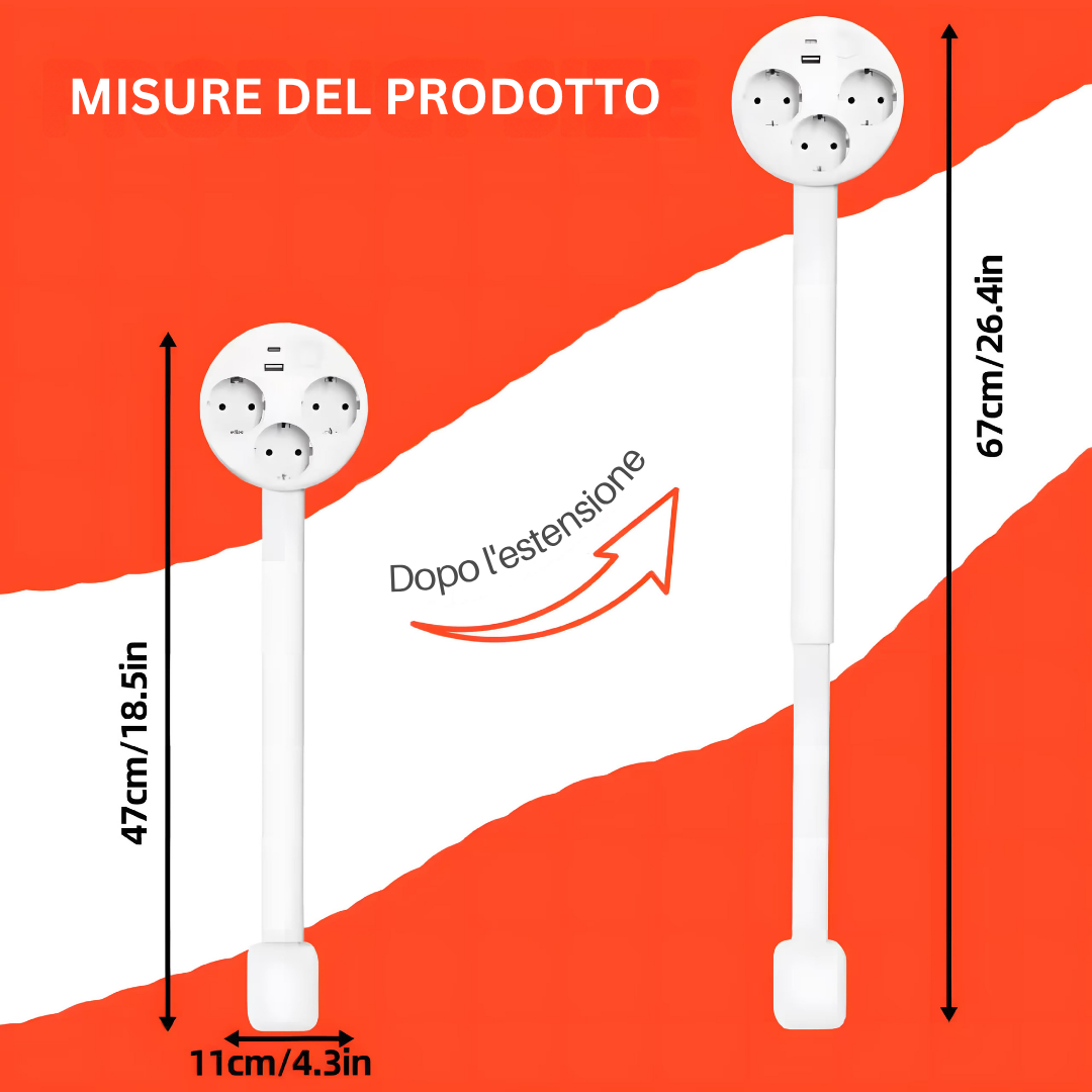 PlugReach | La presa allungabile intelligente e stilosa per una casa moderna