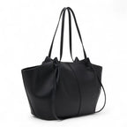 LYRA – Borsa a mano grande in pelle PU nera