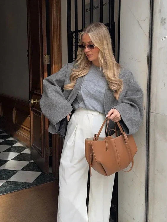 Olivia – Tote Bag Chic con Doppio Manico e Tracolla Rimovibile