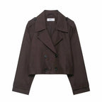 Trench Donna Elegante | Doppio Petto con Tasche Pratiche
