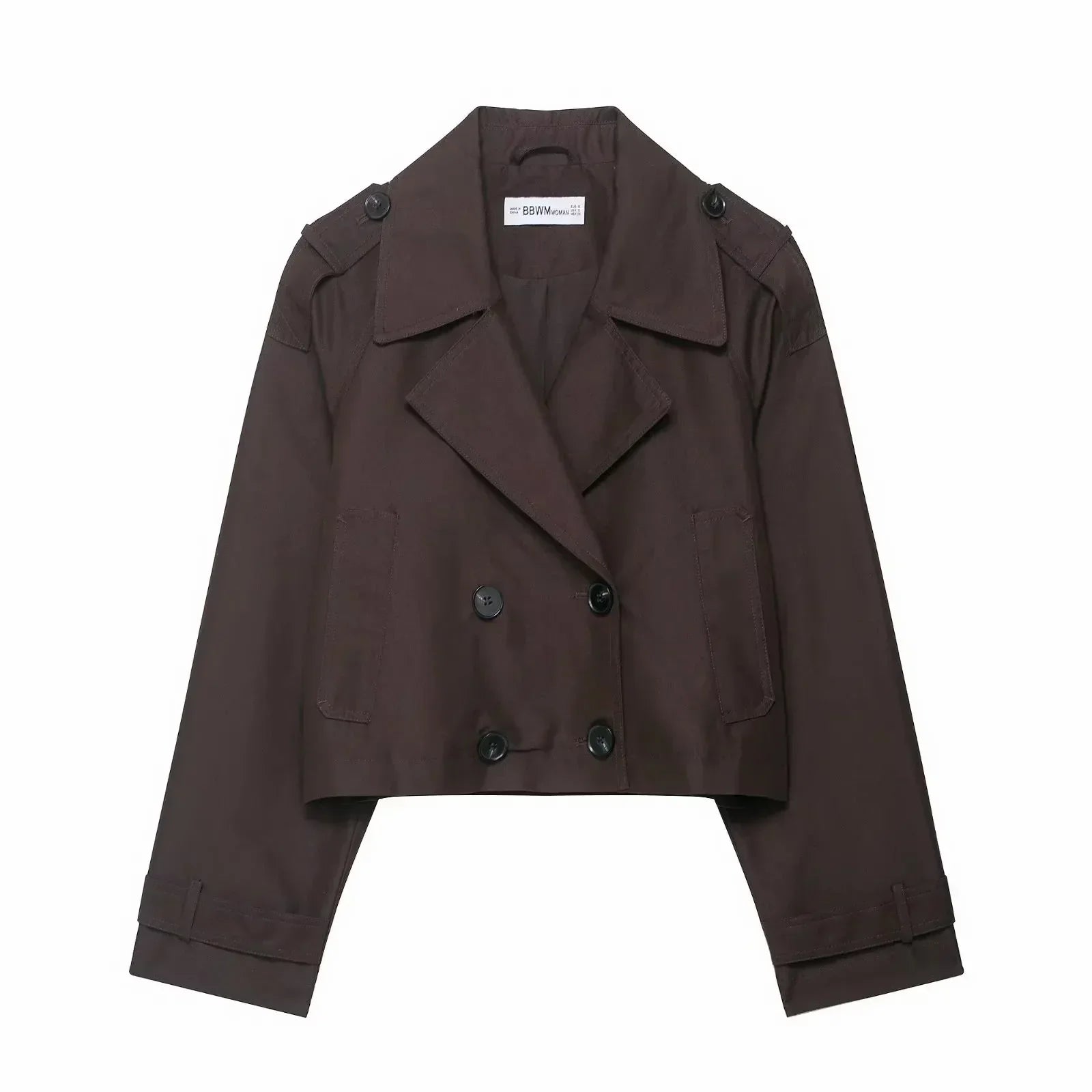 Trench Donna Elegante | Doppio Petto con Tasche Pratiche