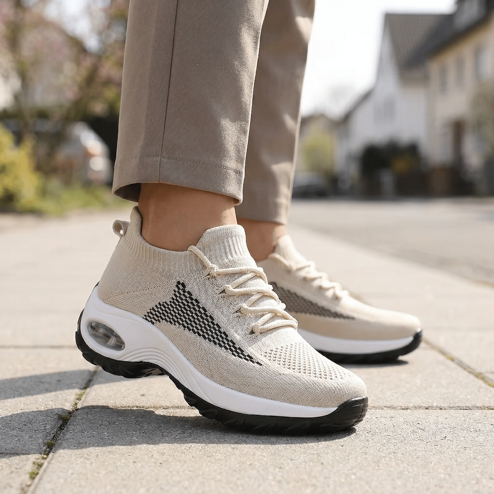 Air - Balance Pro – Sneakers à Semelle Compensée & Soutien Orthopédique - Maurice
