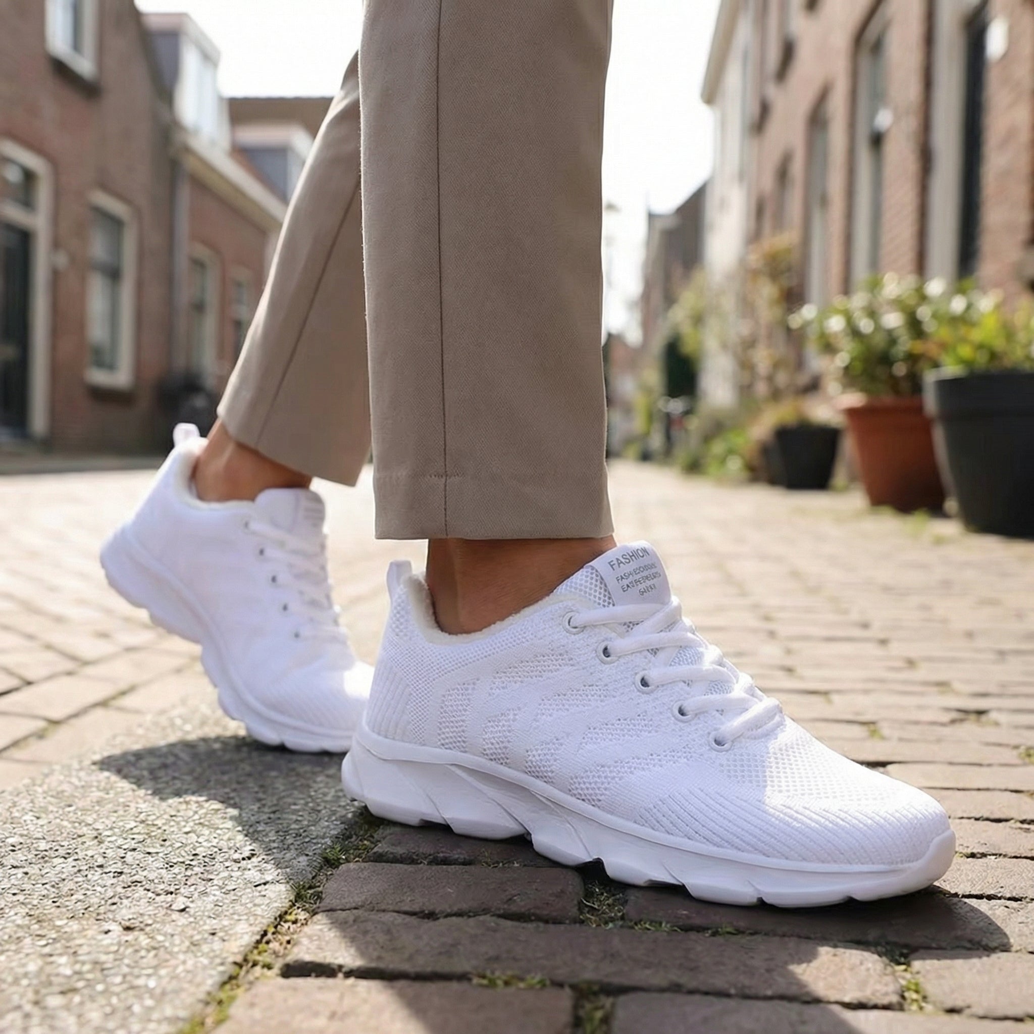 Aura Glide – Sneakers de Sport en Maille Respirante & Confort Quotidien - Maurice
