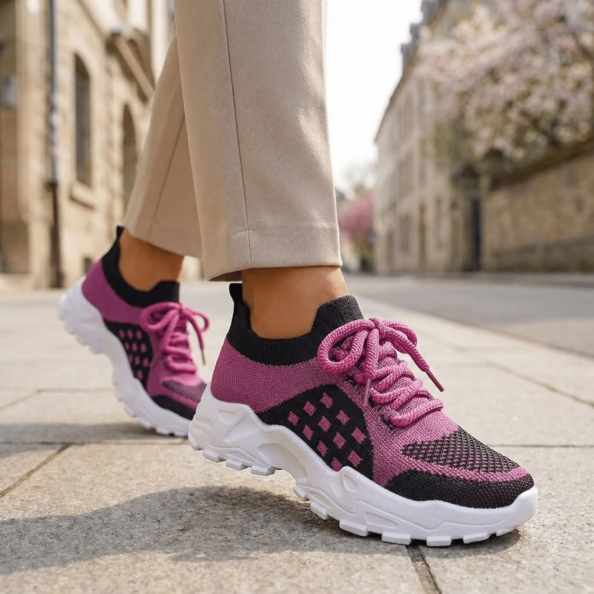 Aura Mesh – Sneakers Respirantes & Ultra - Légères pour Femme - Maurice