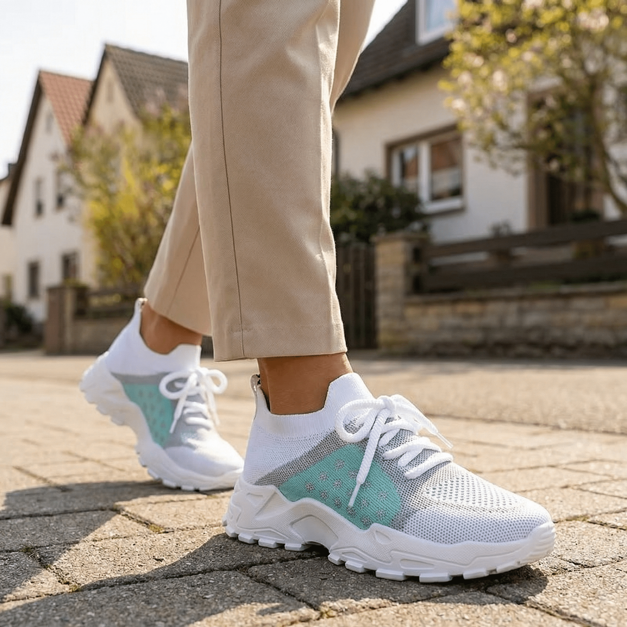 Aura Mesh – Sneakers Respirantes & Ultra - Légères pour Femme - Maurice