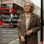 Bastone da Passeggio Automatico per Autodifesa per Sicurezza Urbana - Maurice