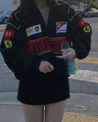 Giacca Vintage Ferrari – Unisex – Retro
