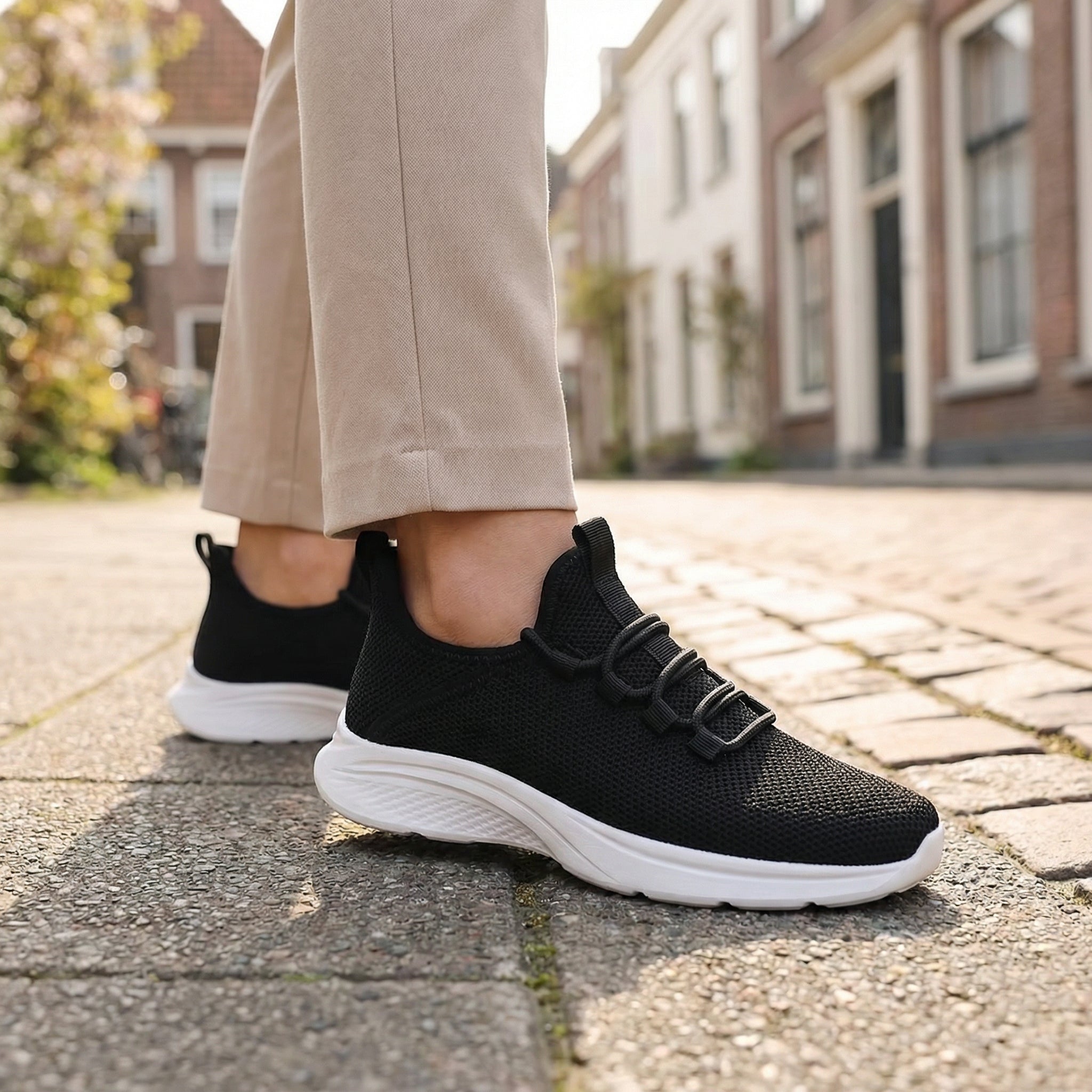 Cloud Mesh – Sneakers Légères en Maille Chinée & Confort Absolu - Maurice