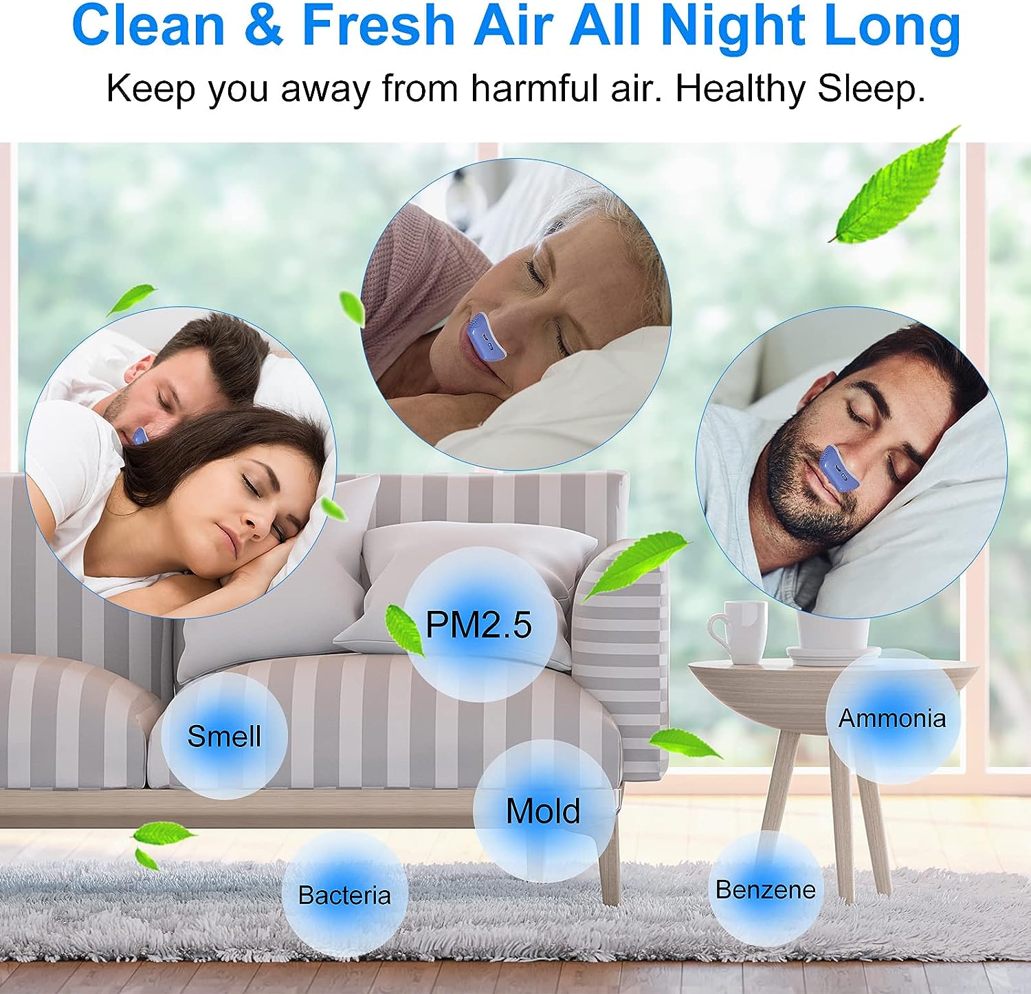 Micro CPAP Anti Russamento – Dispositivo per Apnea Notturna – Maurice