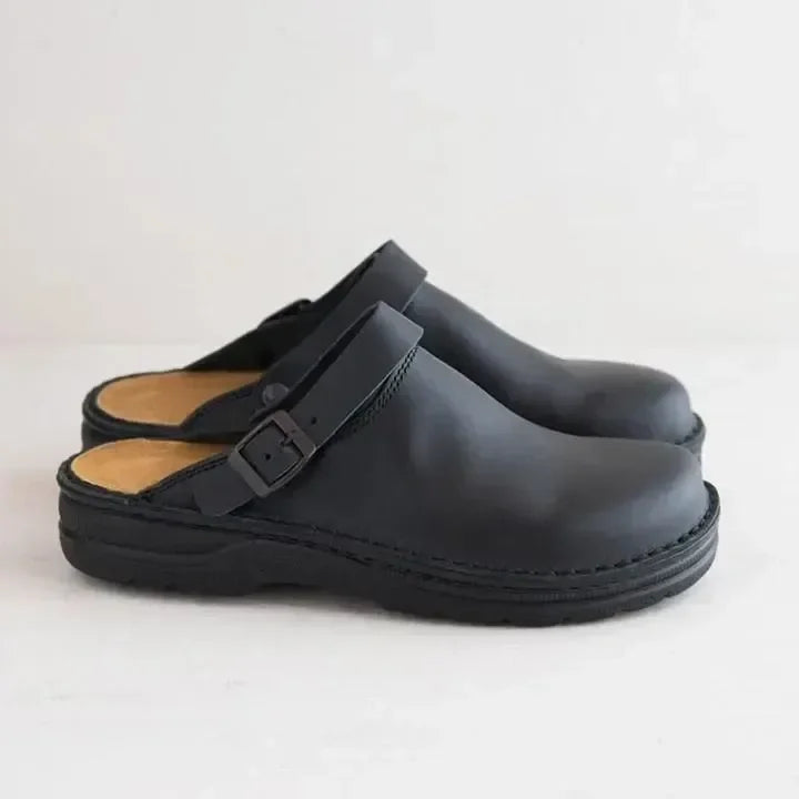 Zoccoli in Pelle Slip-On Confortevoli - Eleganti e Durevoli - Maurice