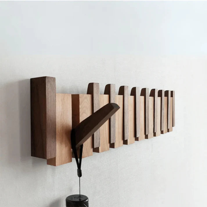 Primo | Appendiabiti in legno a forma di pianoforte | Design elegante | Legno durevole