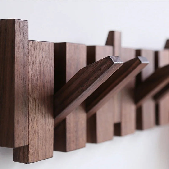 Primo | Appendiabiti in legno a forma di pianoforte | Design elegante | Legno durevole