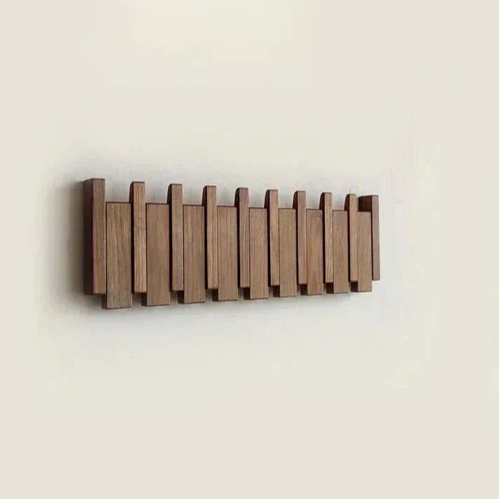 Primo | Appendiabiti in legno a forma di pianoforte | Design elegante | Legno durevole