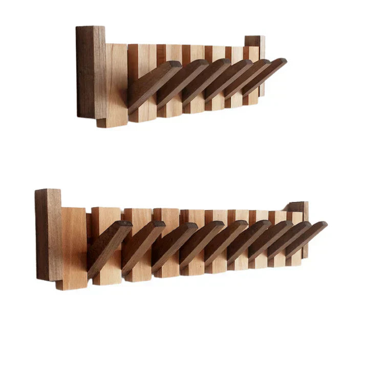 Primo | Appendiabiti in legno a forma di pianoforte | Design elegante | Legno durevole