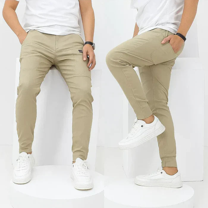 Pantaloni Cargo Elasticizzati da Uomo Noah