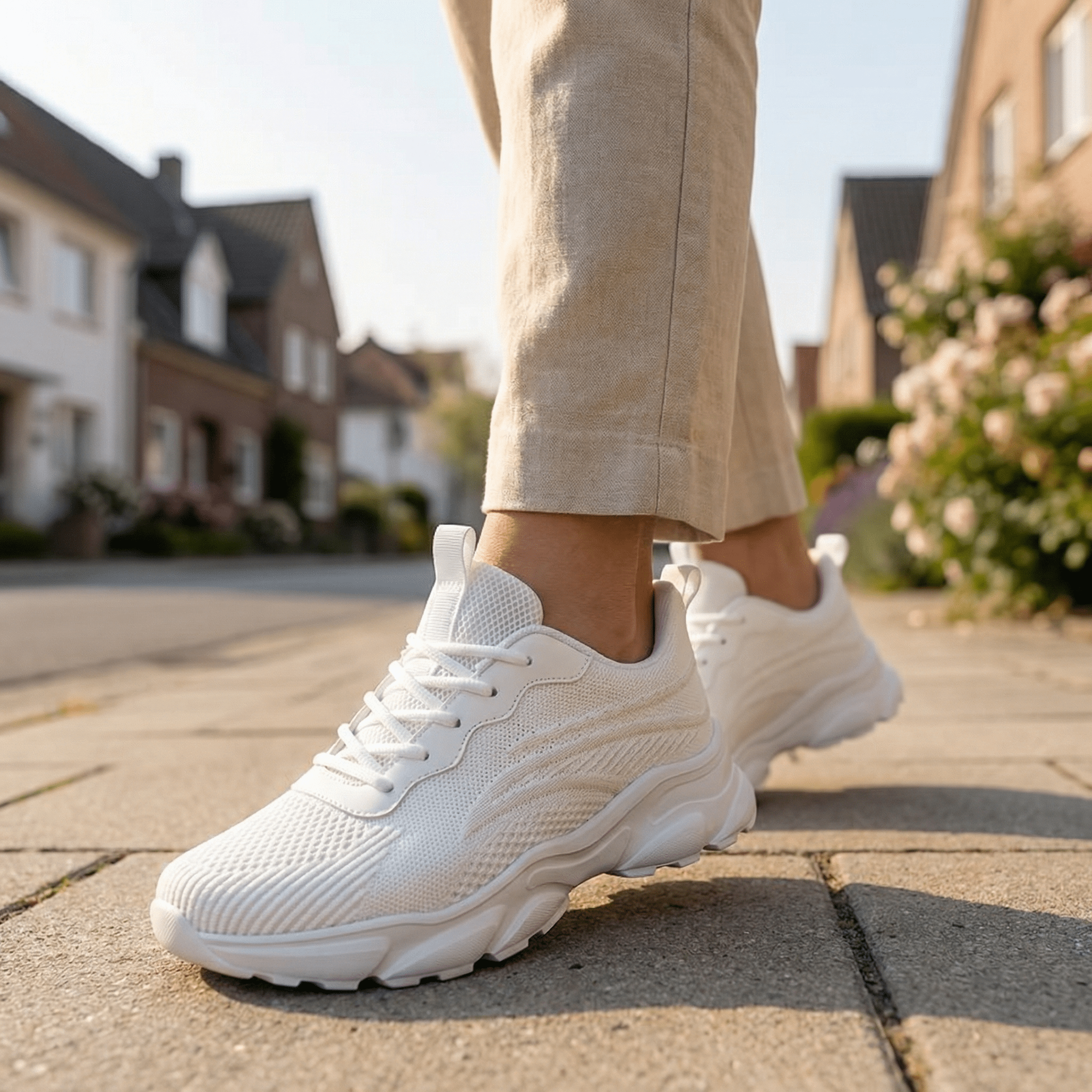 Kyra Dynamic – Sneakers Légères en Maille & Semelle de Soutien Articulée - Maurice