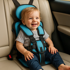 Rialzino da Viaggio | Seggiolino Auto per Bambini Comodo e Portatile (1-14 Anni)