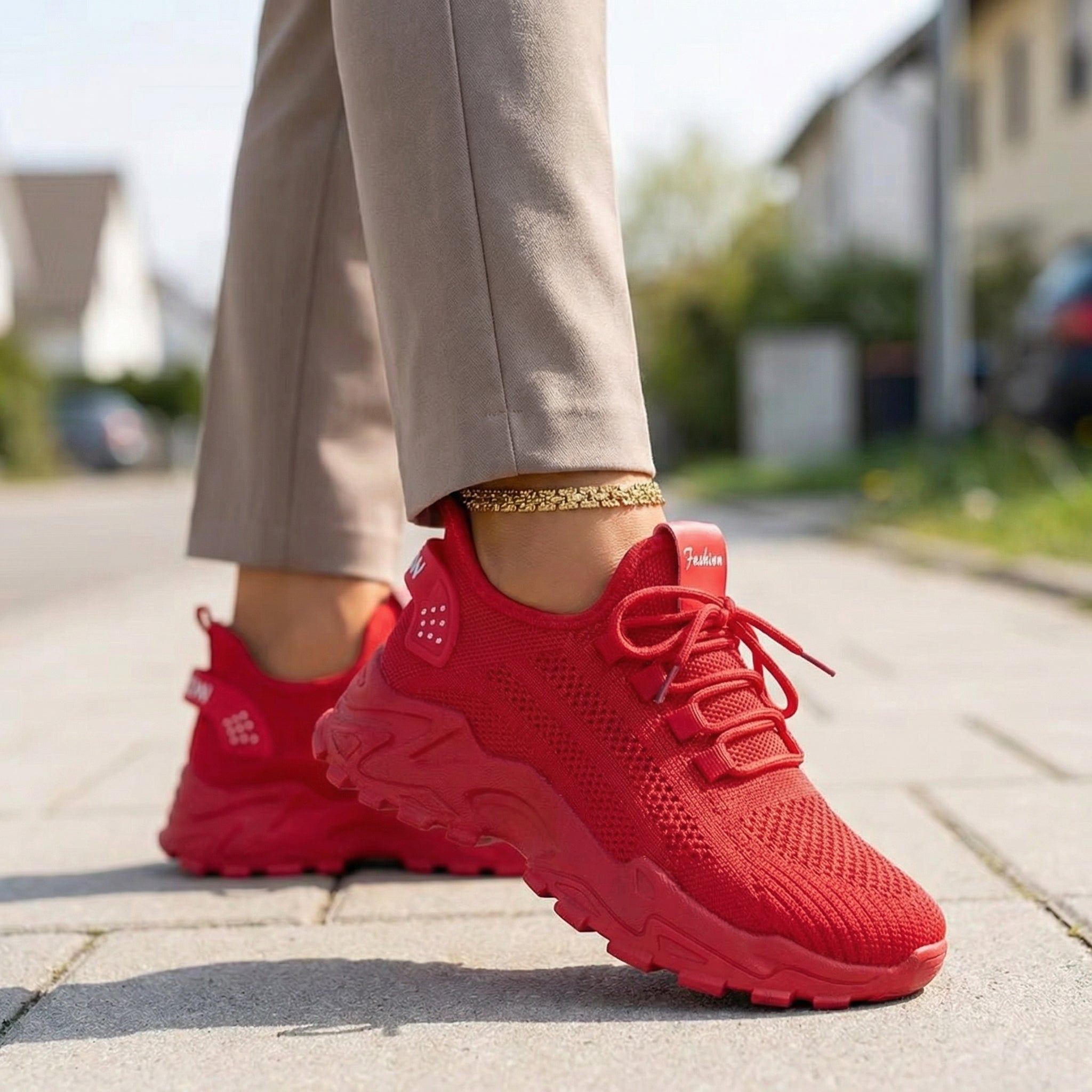 LUVIA – Baskets en Maille Respirante à Semelle Confort - Maurice