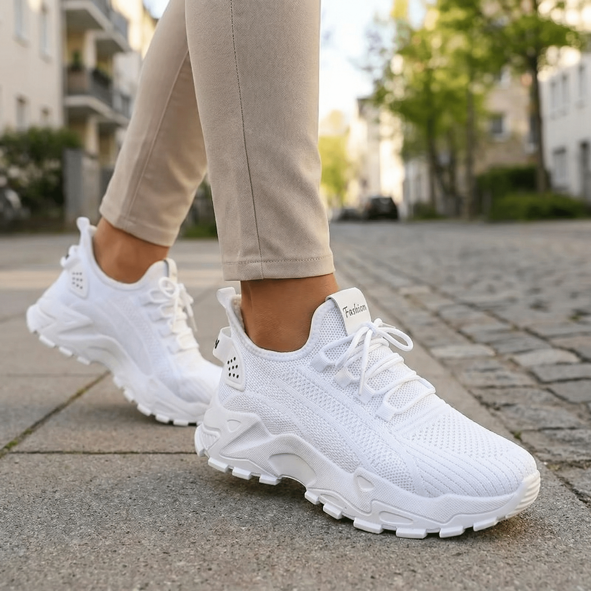 LUVIA – Baskets en Maille Respirante à Semelle Confort - Maurice