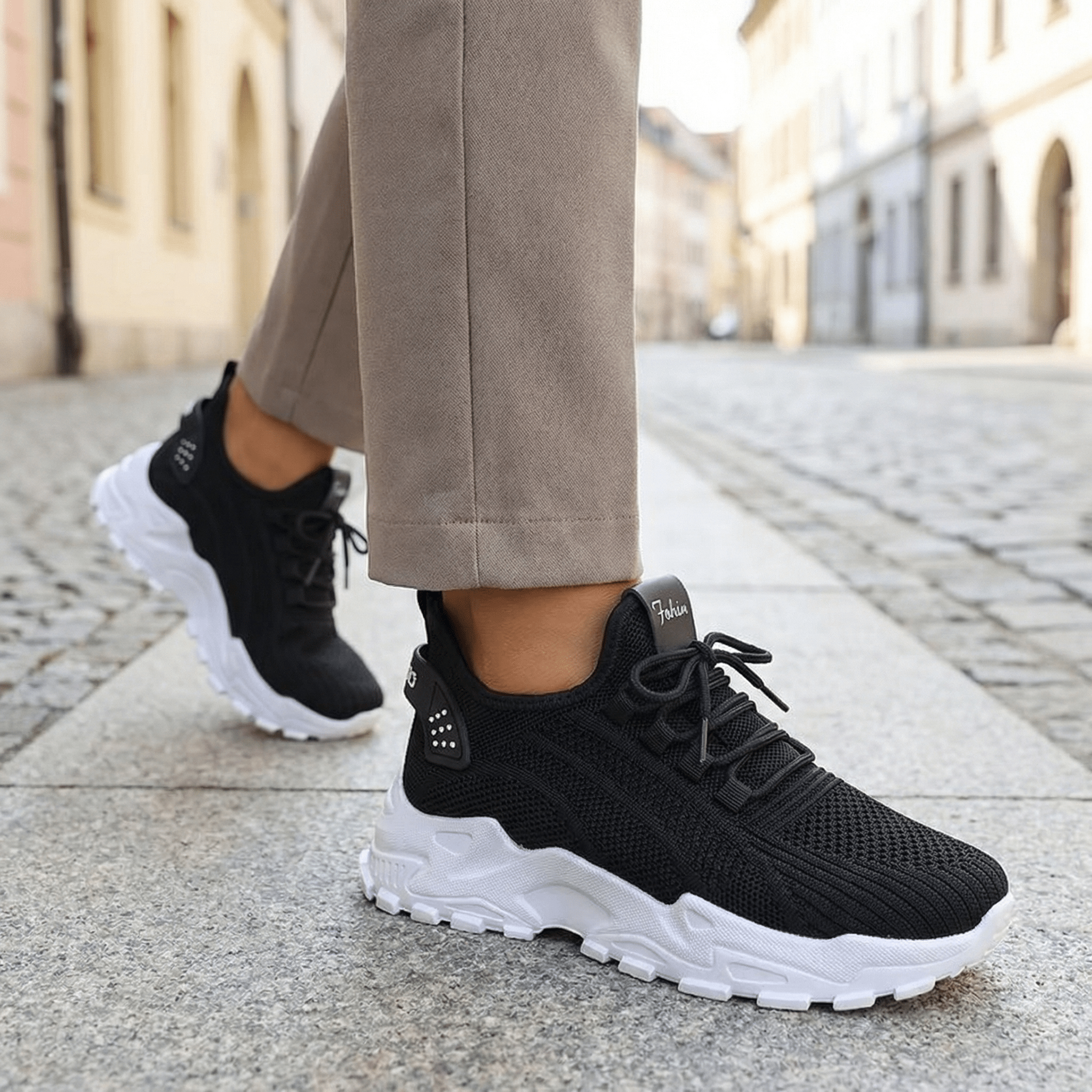 LUVIA – Baskets en Maille Respirante à Semelle Confort - Maurice