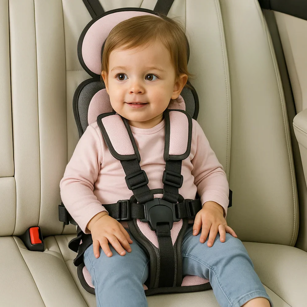 Rialzino da Viaggio | Seggiolino Auto per Bambini Comodo e Portatile (1-14 Anni)