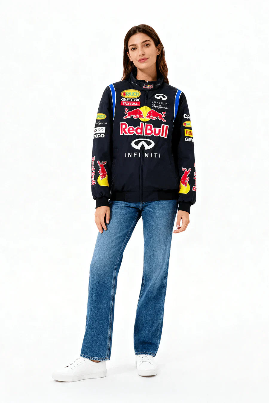 Giacca Vintage Red Bull Racing F1 – Unisex – Retro