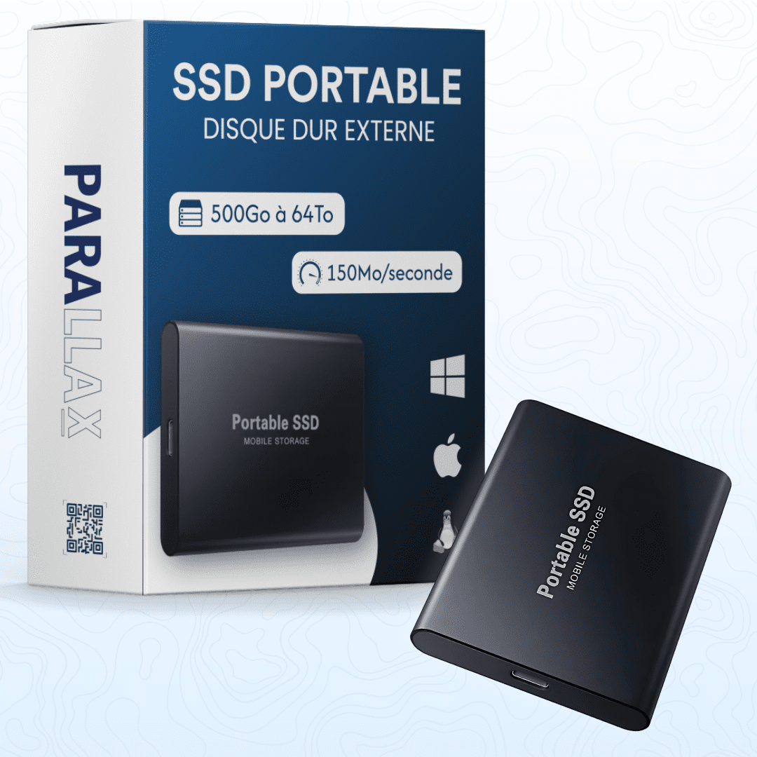 Māurice Drive™ — SSD Esterno Portatile ad Alta Velocità (500GB - 64TB)
