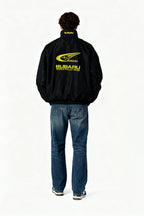 Giacca Subaru Rally Vintage Racing – Edizione Nera – Unisex – Retrò