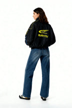 Giacca Subaru Rally Vintage Racing – Edizione Nera – Unisex – Retrò