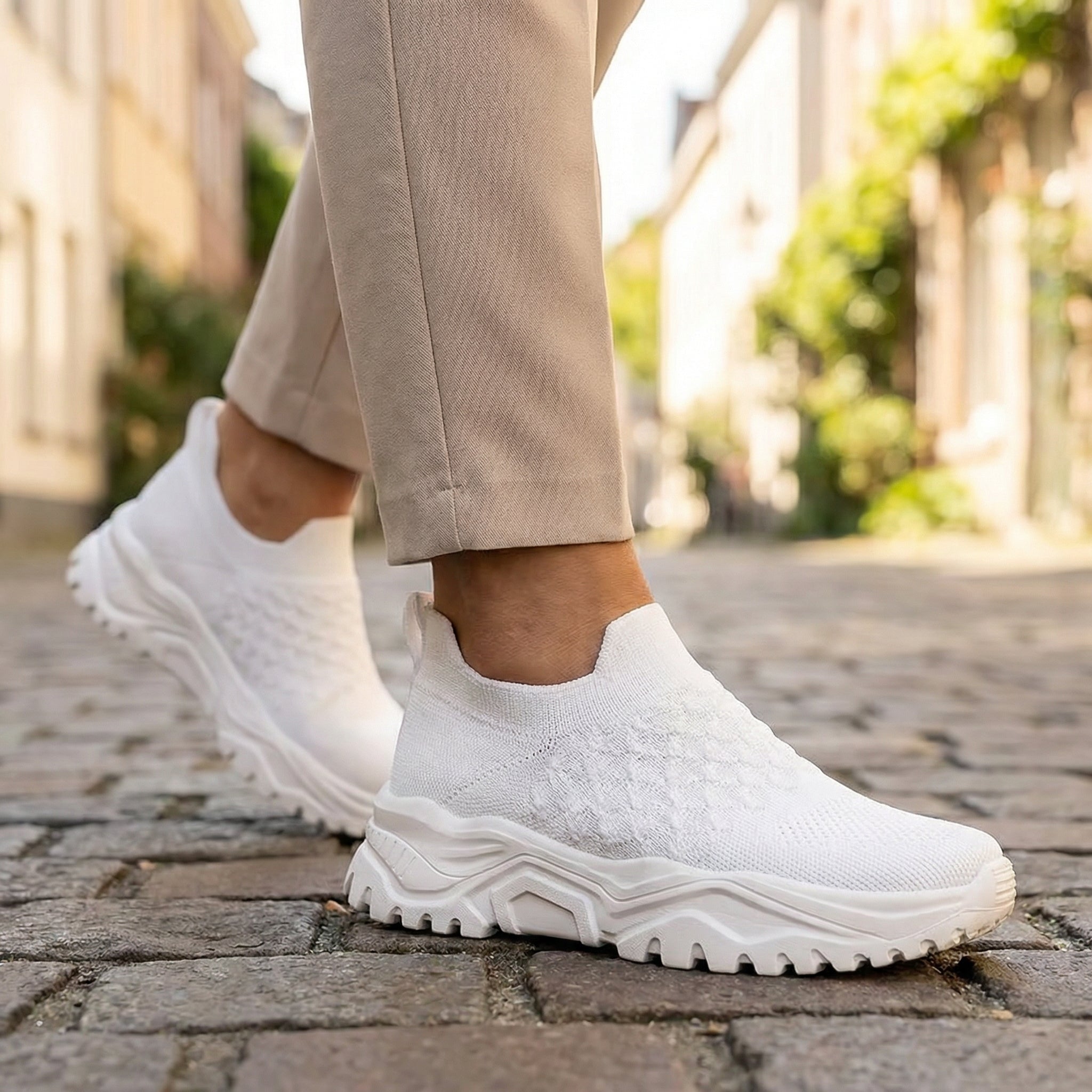 Terra - Flex – Sneakers Slip - on à Semelle Articulée & Confort EVA - Maurice