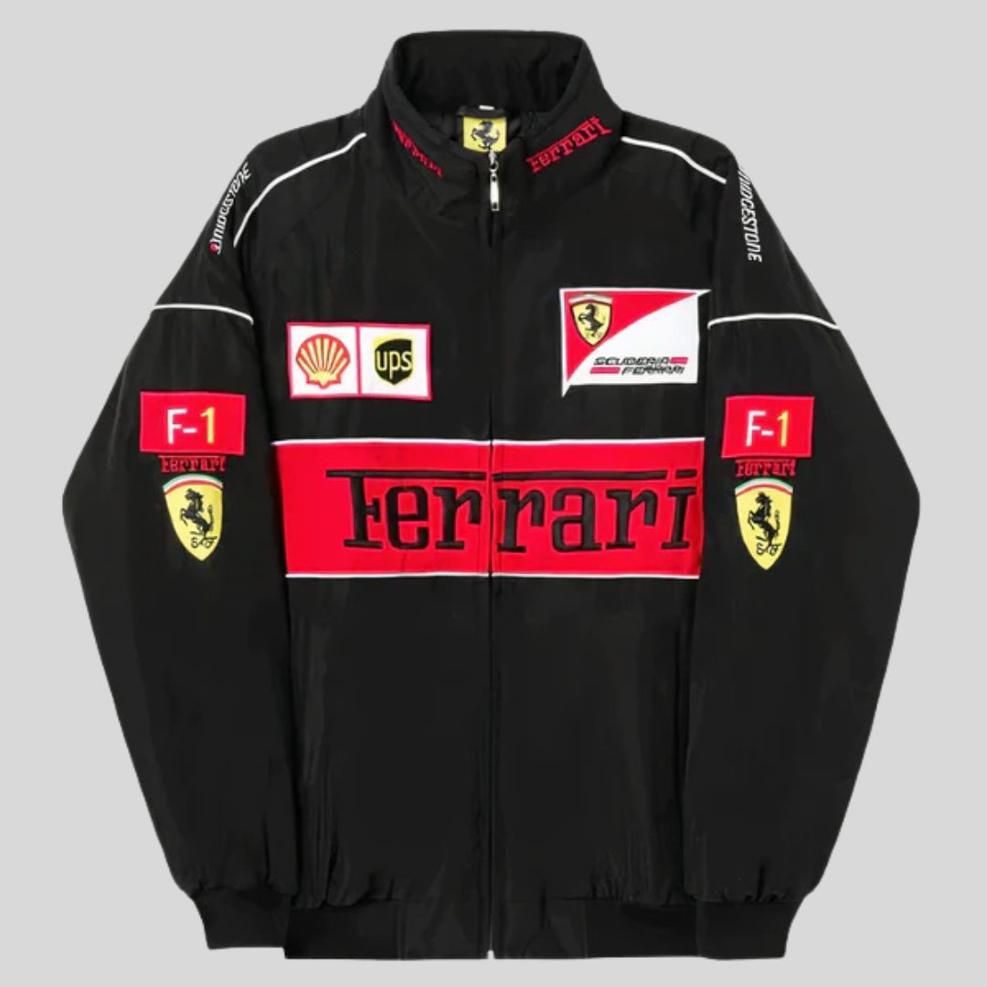 Giacca Vintage Ferrari – Unisex – Retro